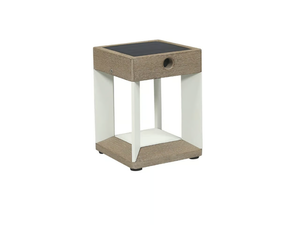 TECKA71 - Solar powered aluminium Outdoor table lamp _ Les Jardins®